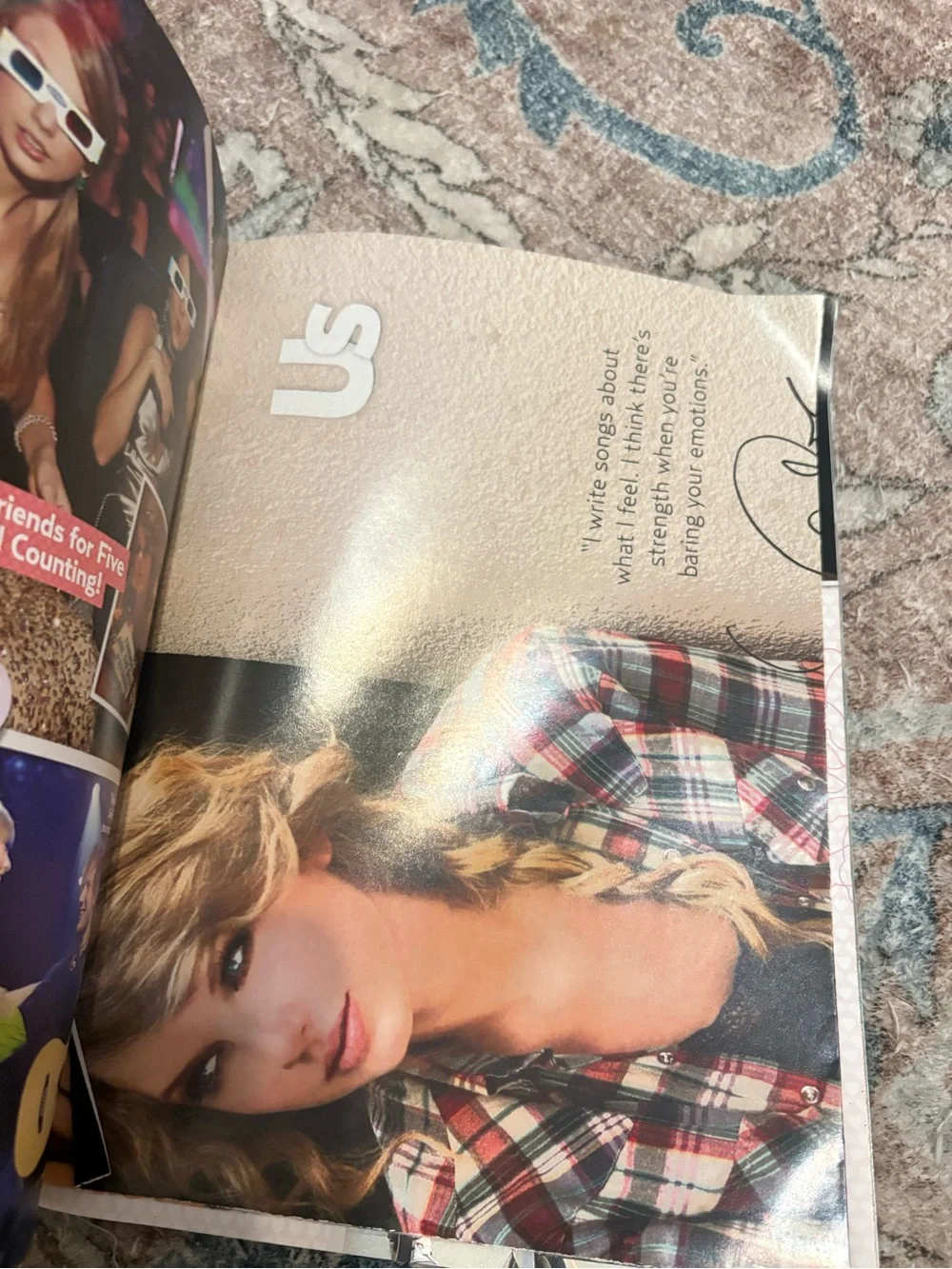 Taylor Swift 2013 Us Magazine Red Era